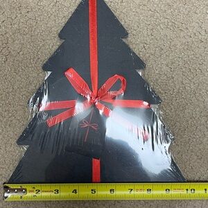 Eaton Dining Pine Tree Slate Cheese Board Tray Stone Charcuterie NWT